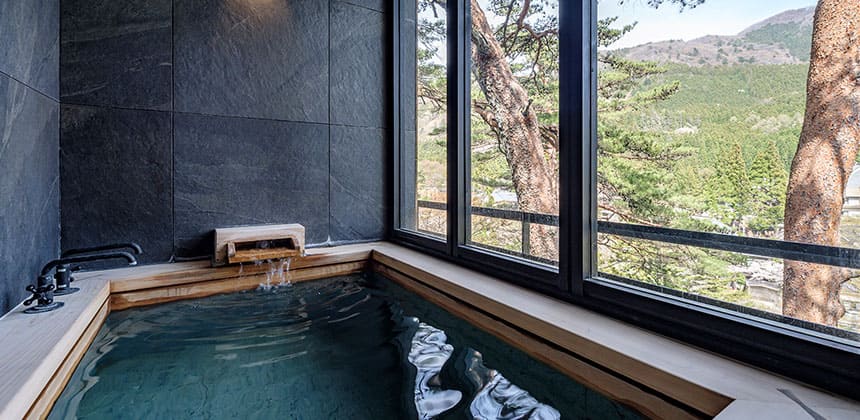 イメージ：最上階和洋特別室の温泉